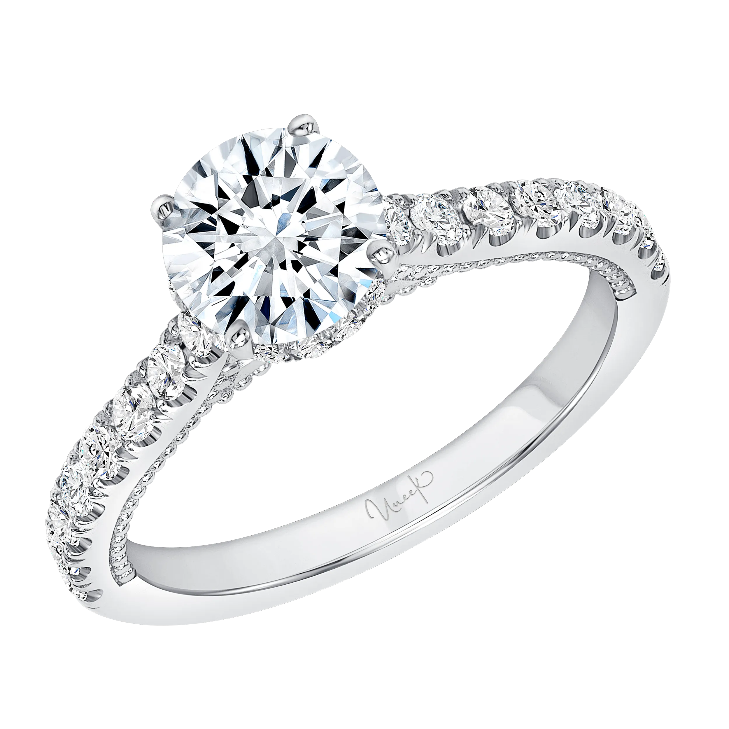 0.50ctw Round Engagement Ring