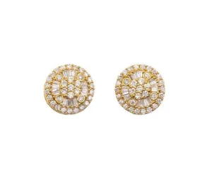 0.72 CT Diamond Earrings