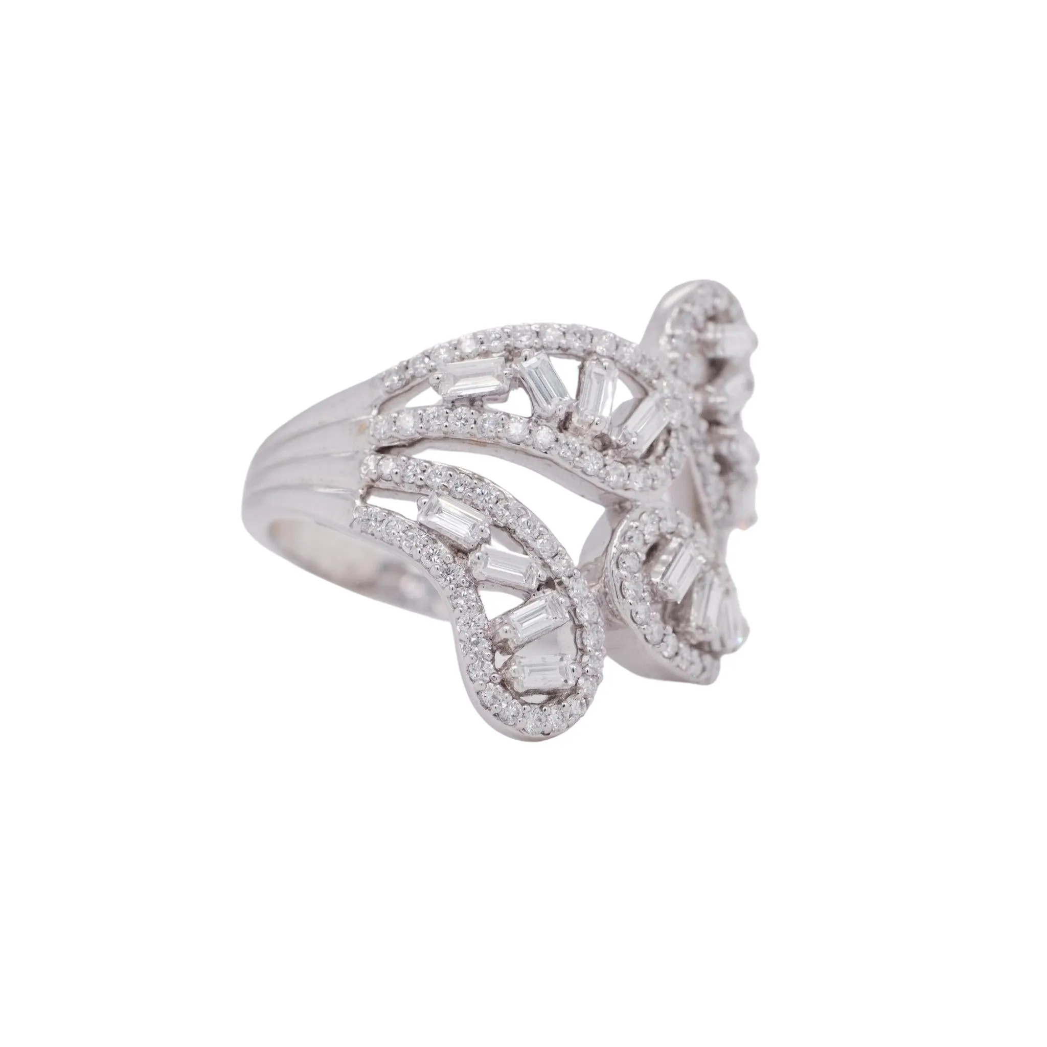1.05 Carat Diamond Ring in 14k White Gold