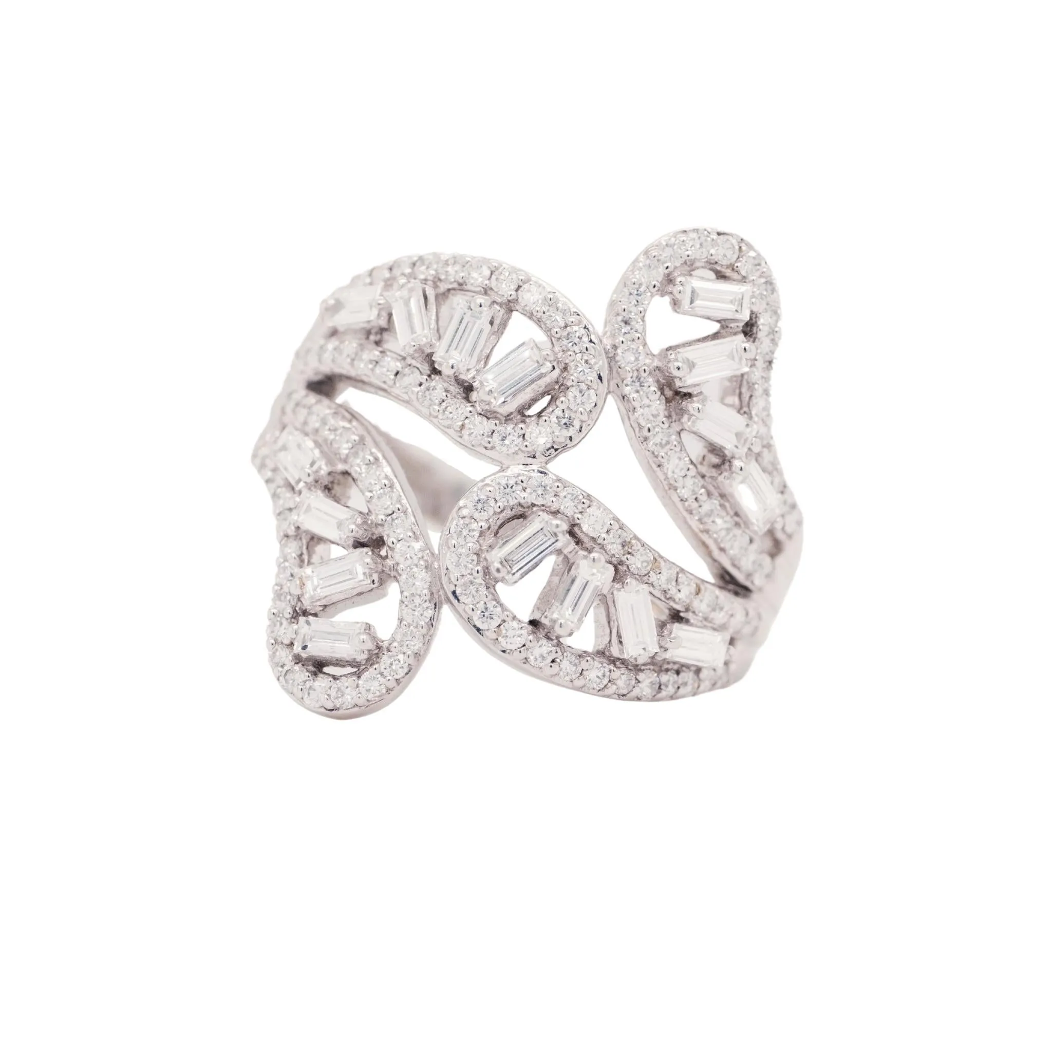 1.05 Carat Diamond Ring in 14k White Gold