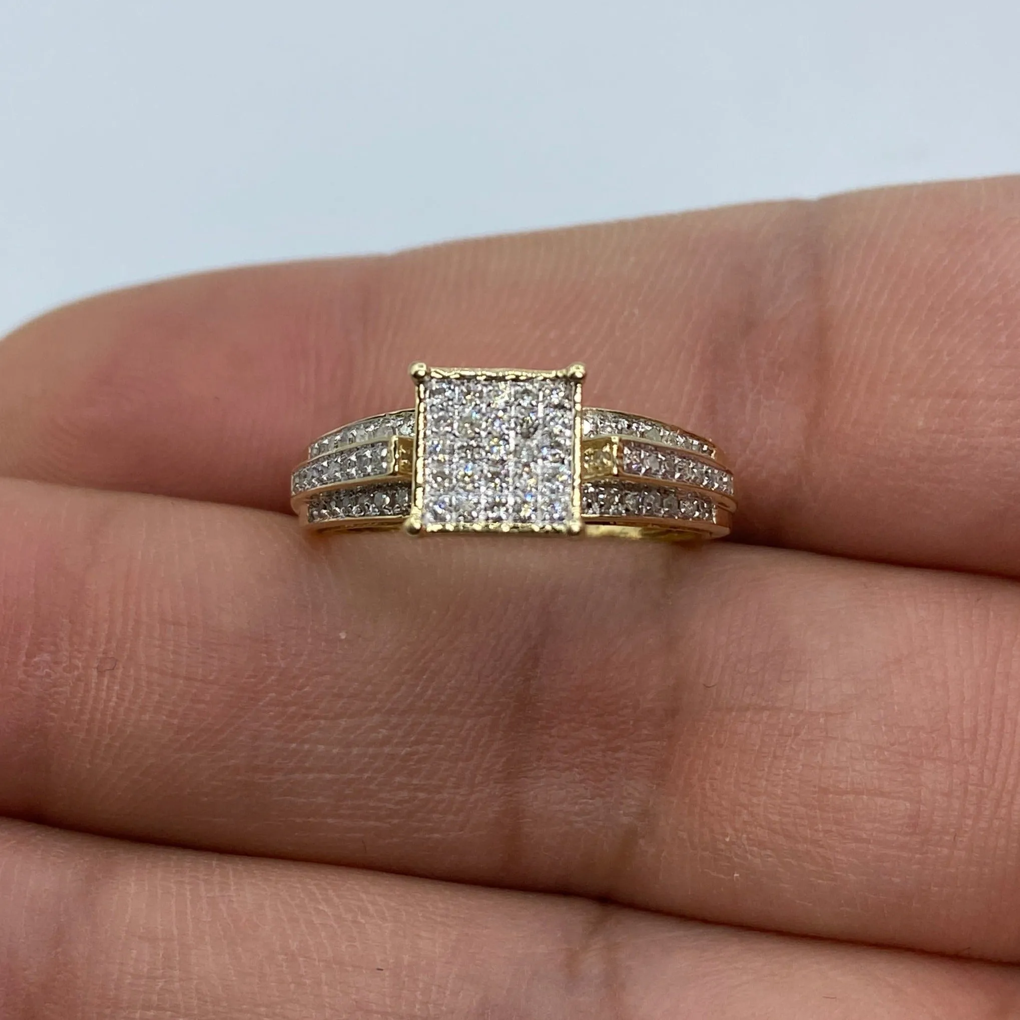 10K Athena Diamond Engagement Ring