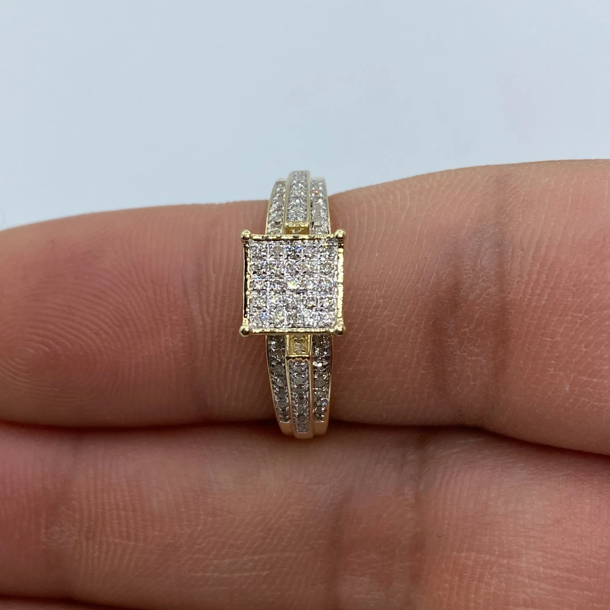 10K Athena Diamond Engagement Ring