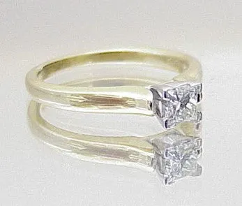 1/2ct Solitaire Diamond Engagement Ring