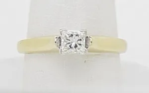 1/2ct Solitaire Diamond Engagement Ring