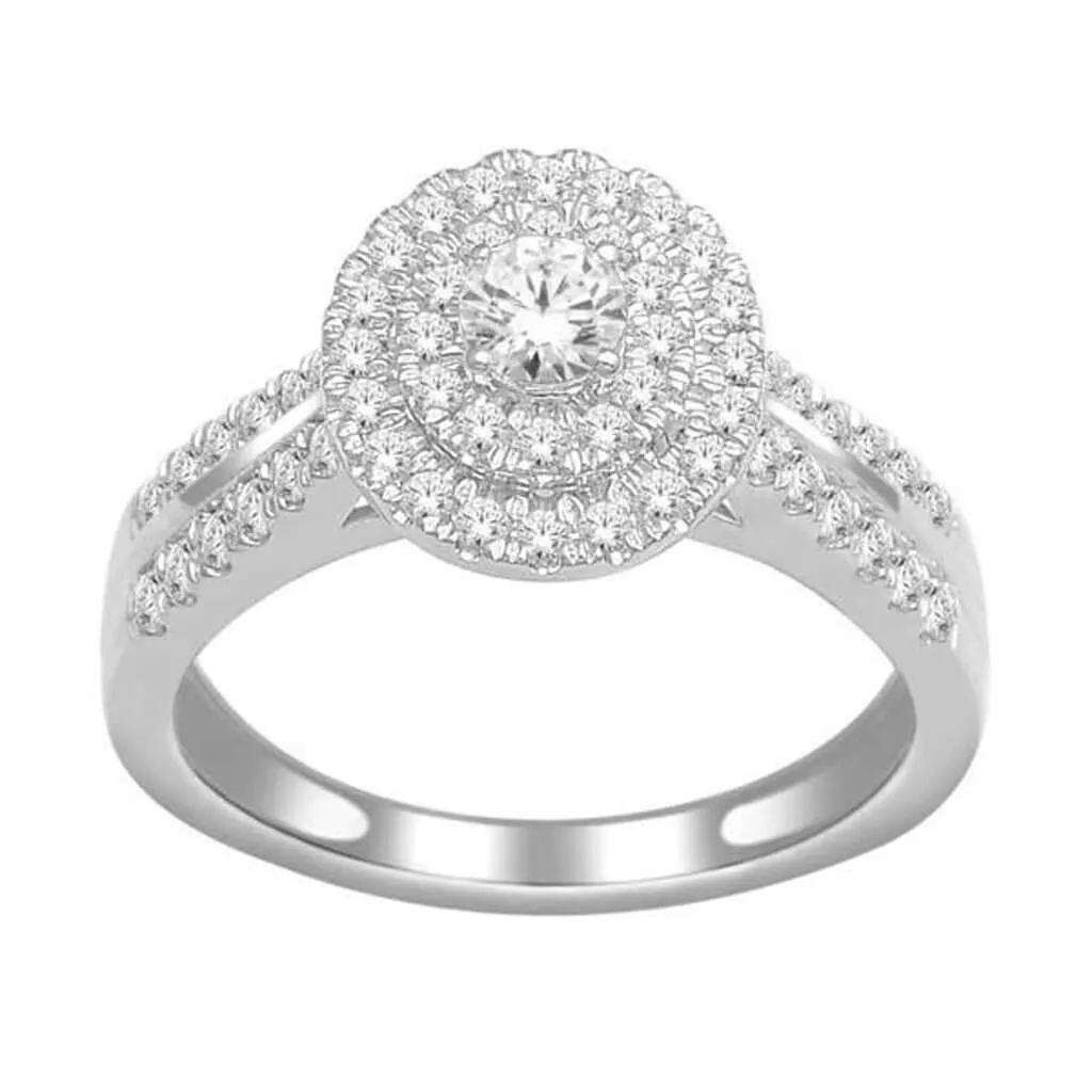 14K 0.75CT D-LADIES RINGS