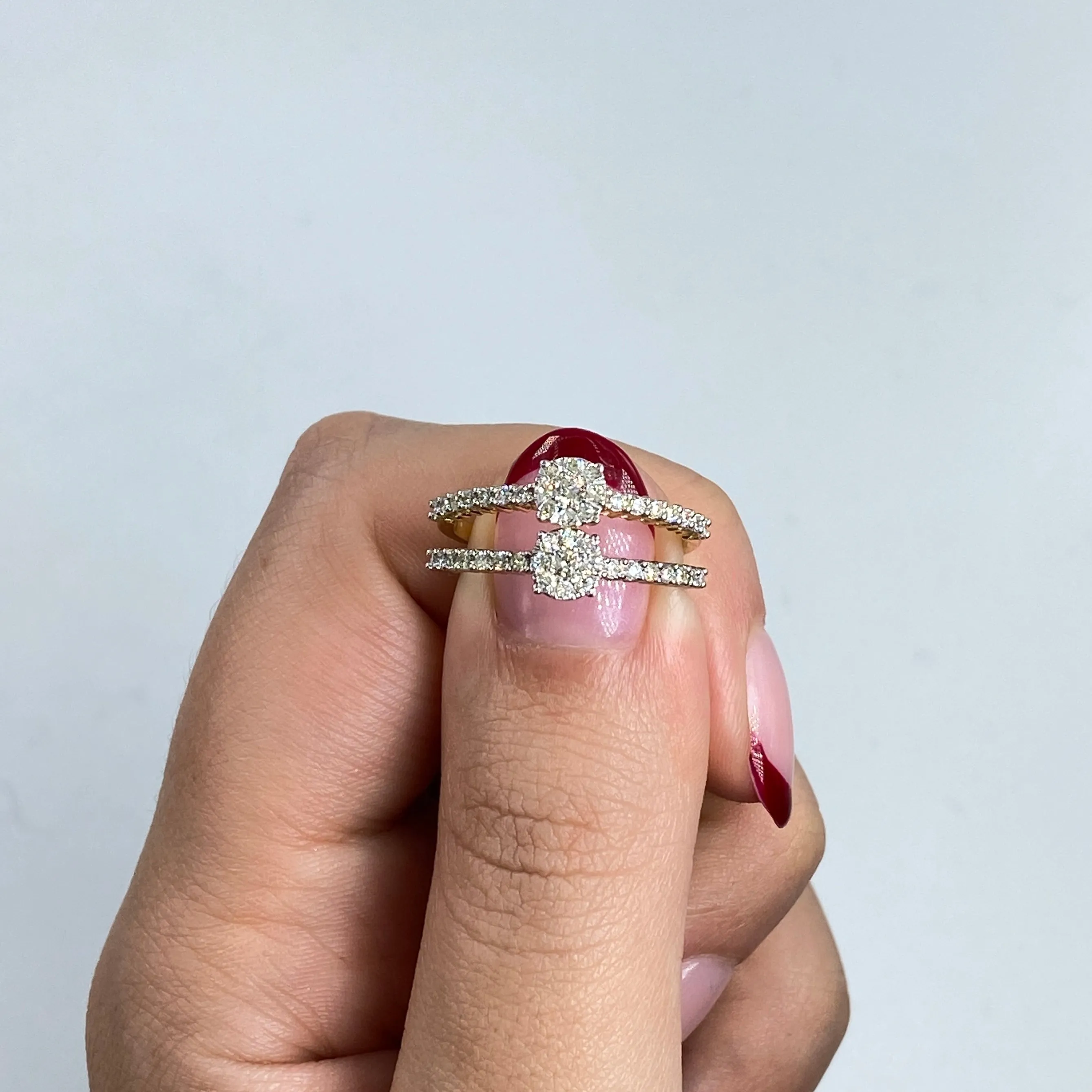 14K Diamond Cherish Engagement Ring