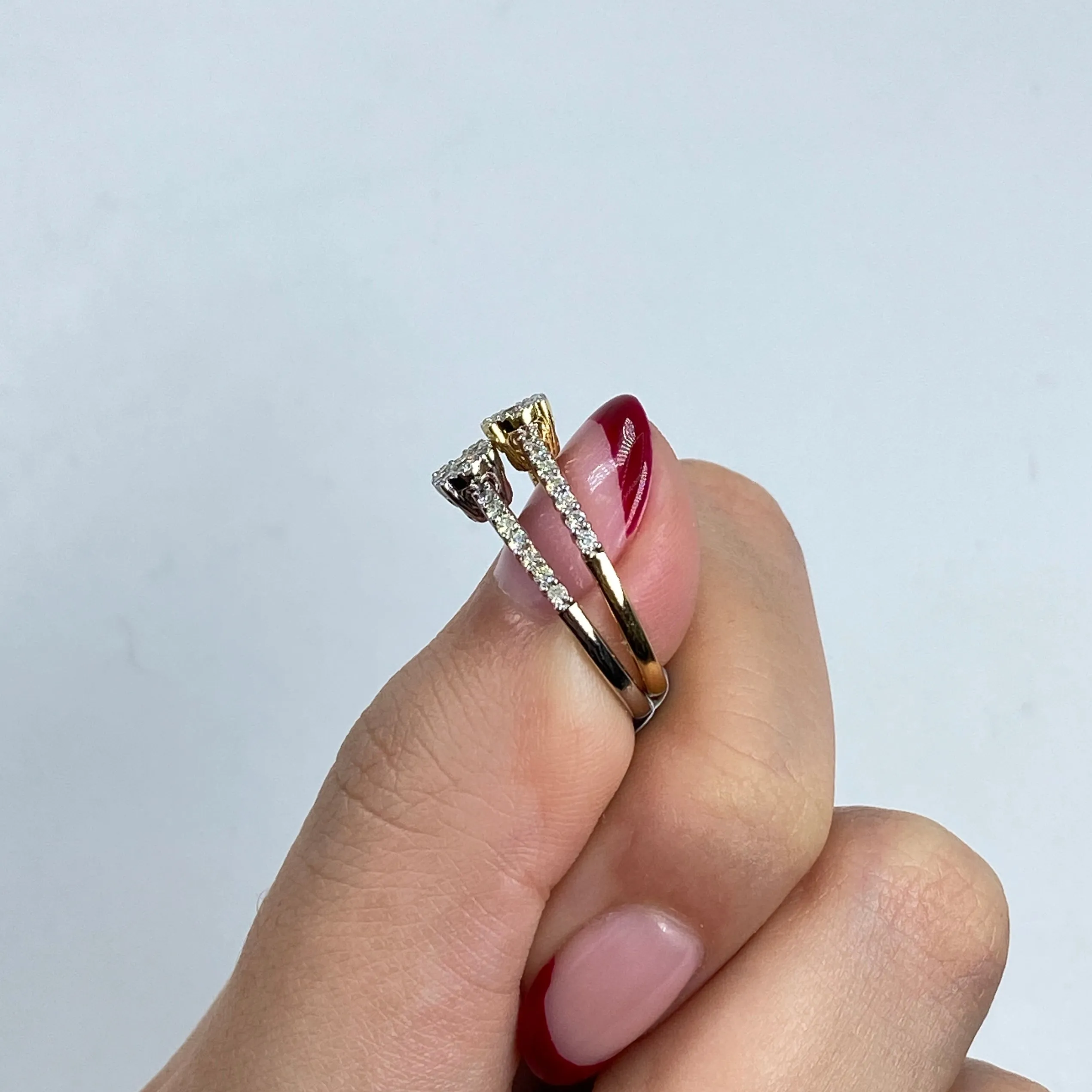 14K Diamond Cherish Engagement Ring