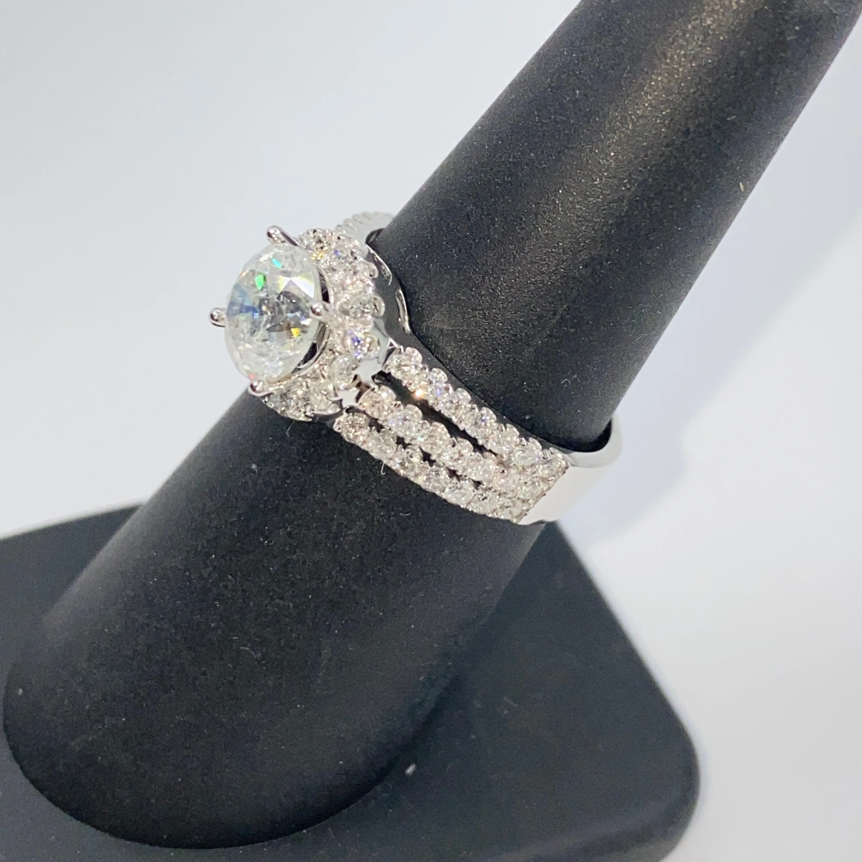 14K Dyanne Diamond Engagement Ring