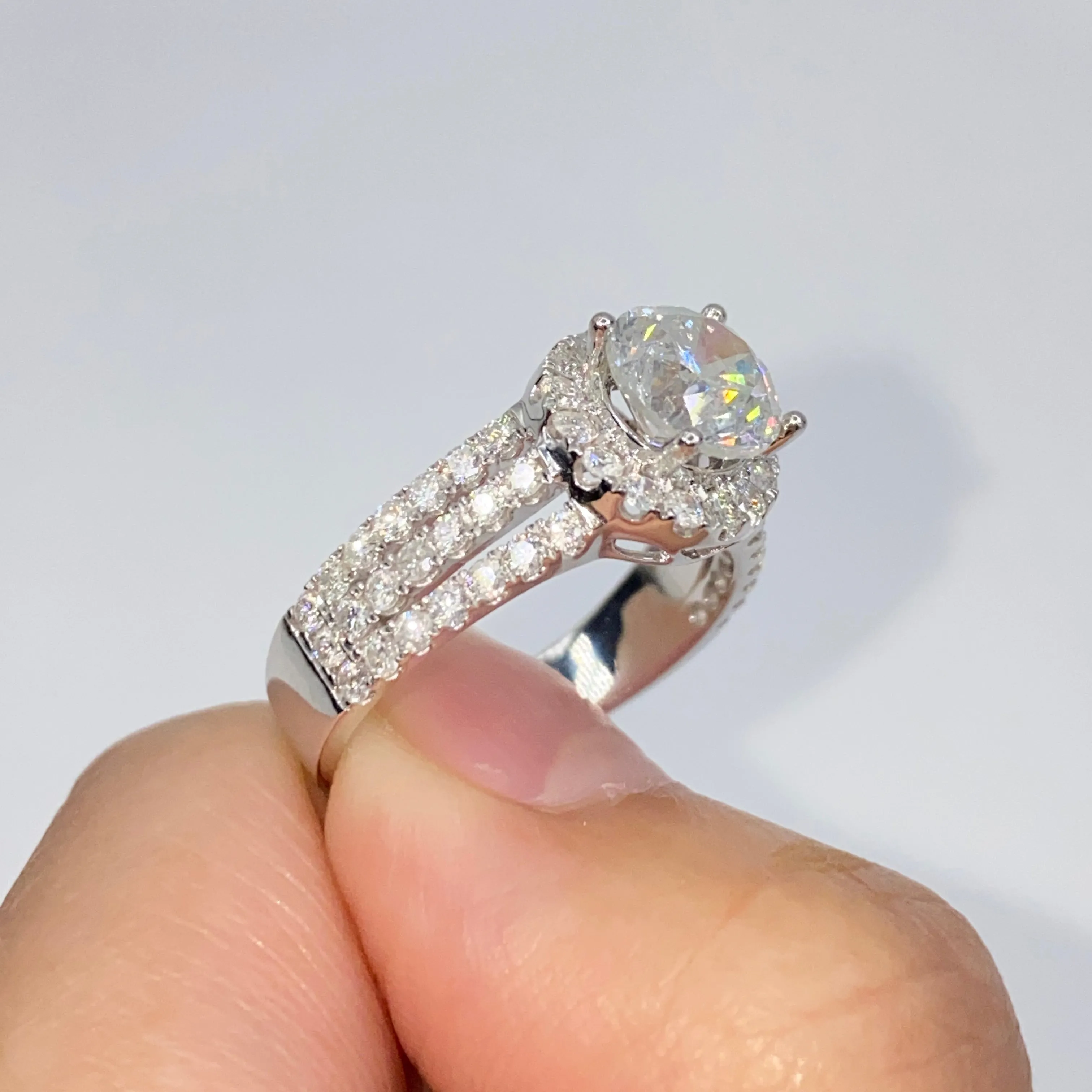 14K Dyanne Diamond Engagement Ring