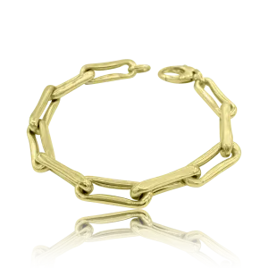 14K Gold Roma Link Bracelet