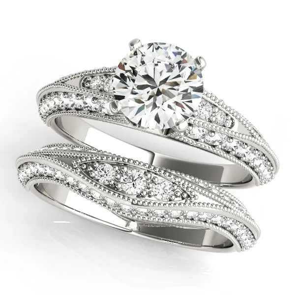 14K Multirow Engagement Ring