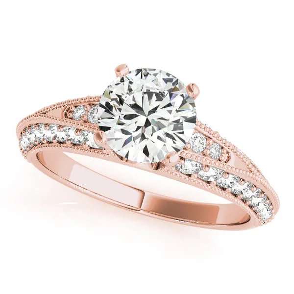 14K Multirow Engagement Ring
