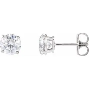 14K Rose 1/5 CTW Natural Diamond Stud Earrings