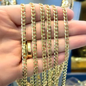 14K Solid Cuban Ankle Bracelet (4.5MM) 😍 JTJ™