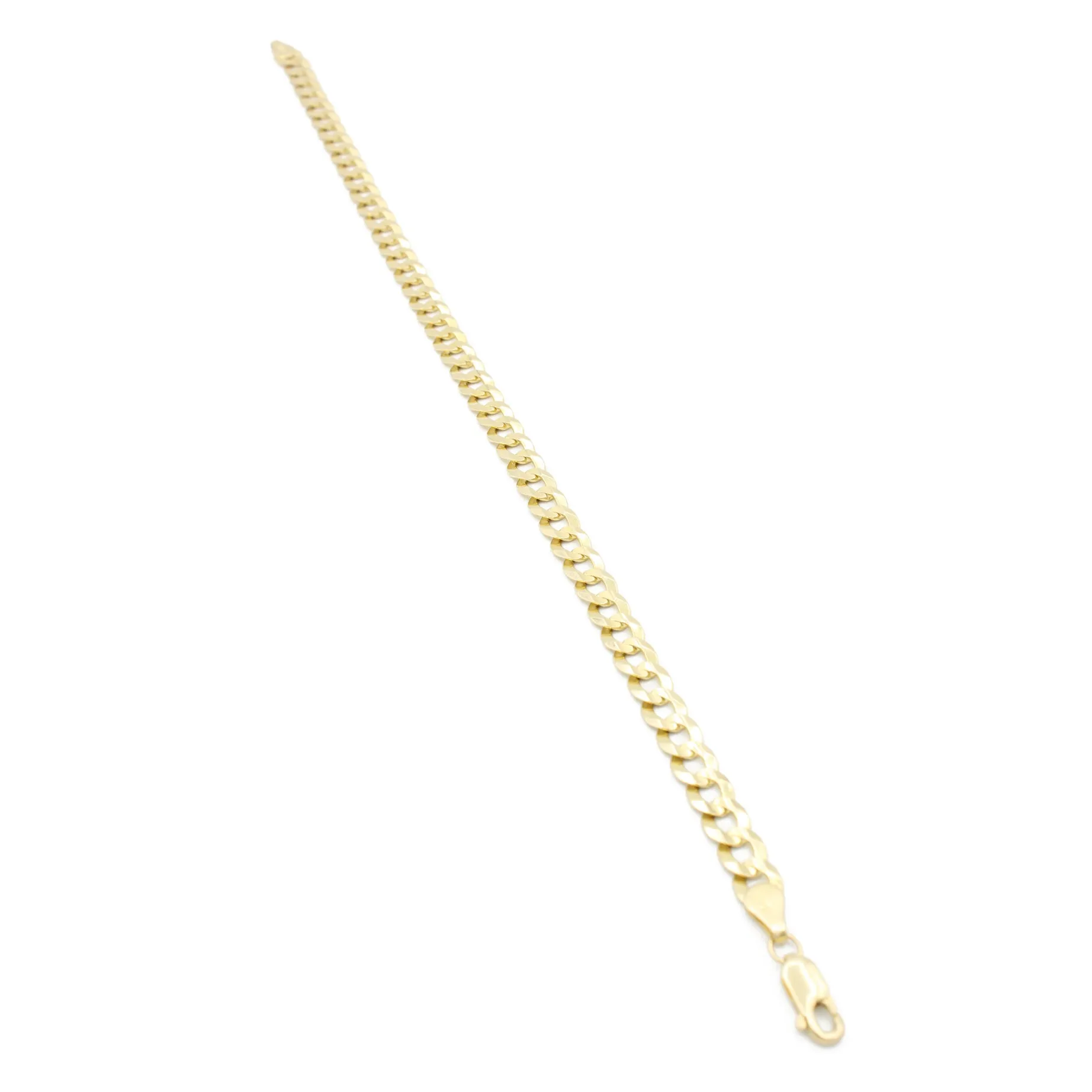 14K Solid Cuban Ankle Bracelet (6MM) JTJ™