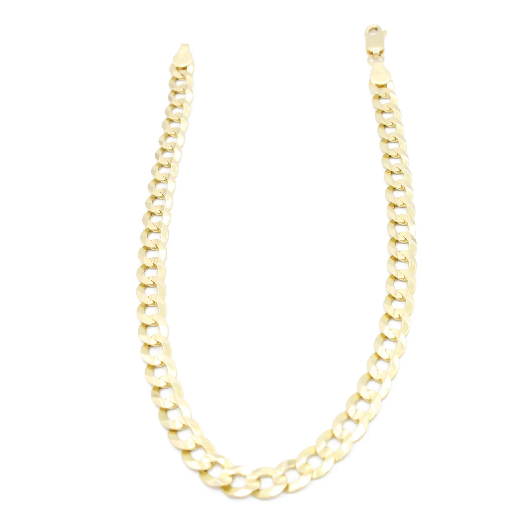 14K Solid Cuban Ankle Bracelet (6MM) JTJ™