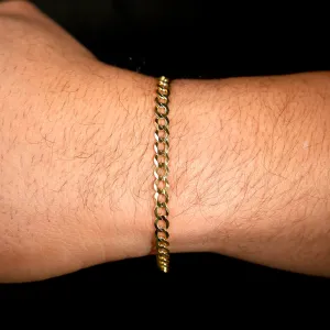 14K Solid Cuban Curb Bracelet (4.5MM) JTJ™