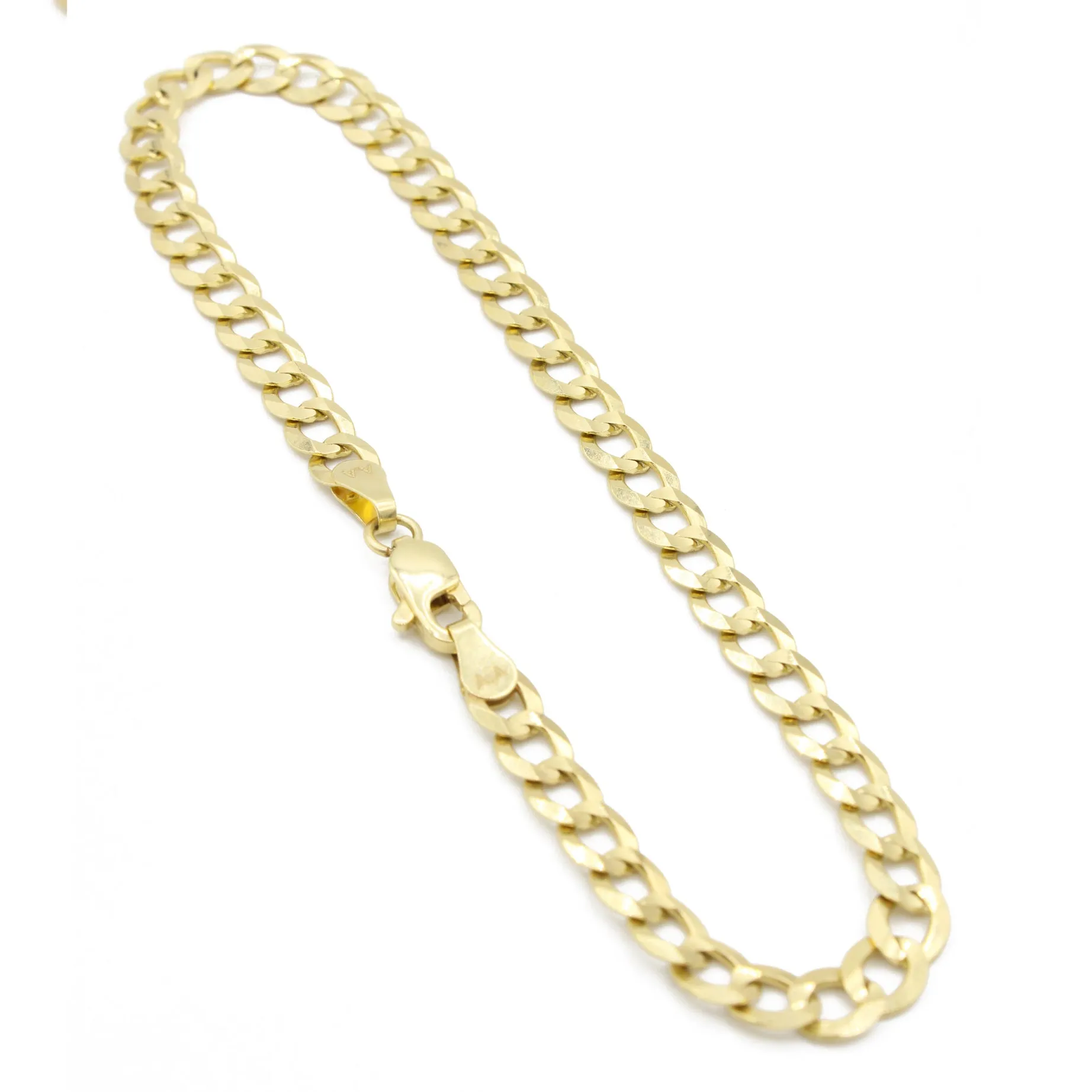 14K Solid Cuban Curb Bracelet (4.5MM) JTJ™