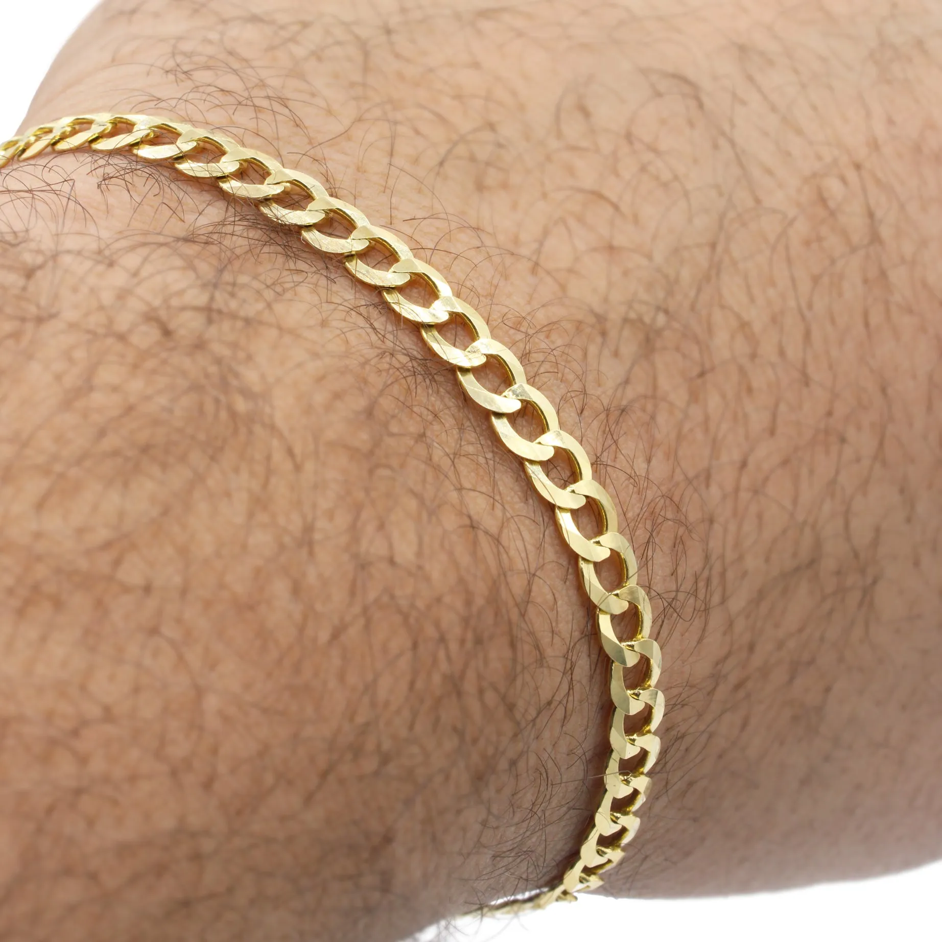 14K Solid Cuban Curb Bracelet (4.5MM) JTJ™