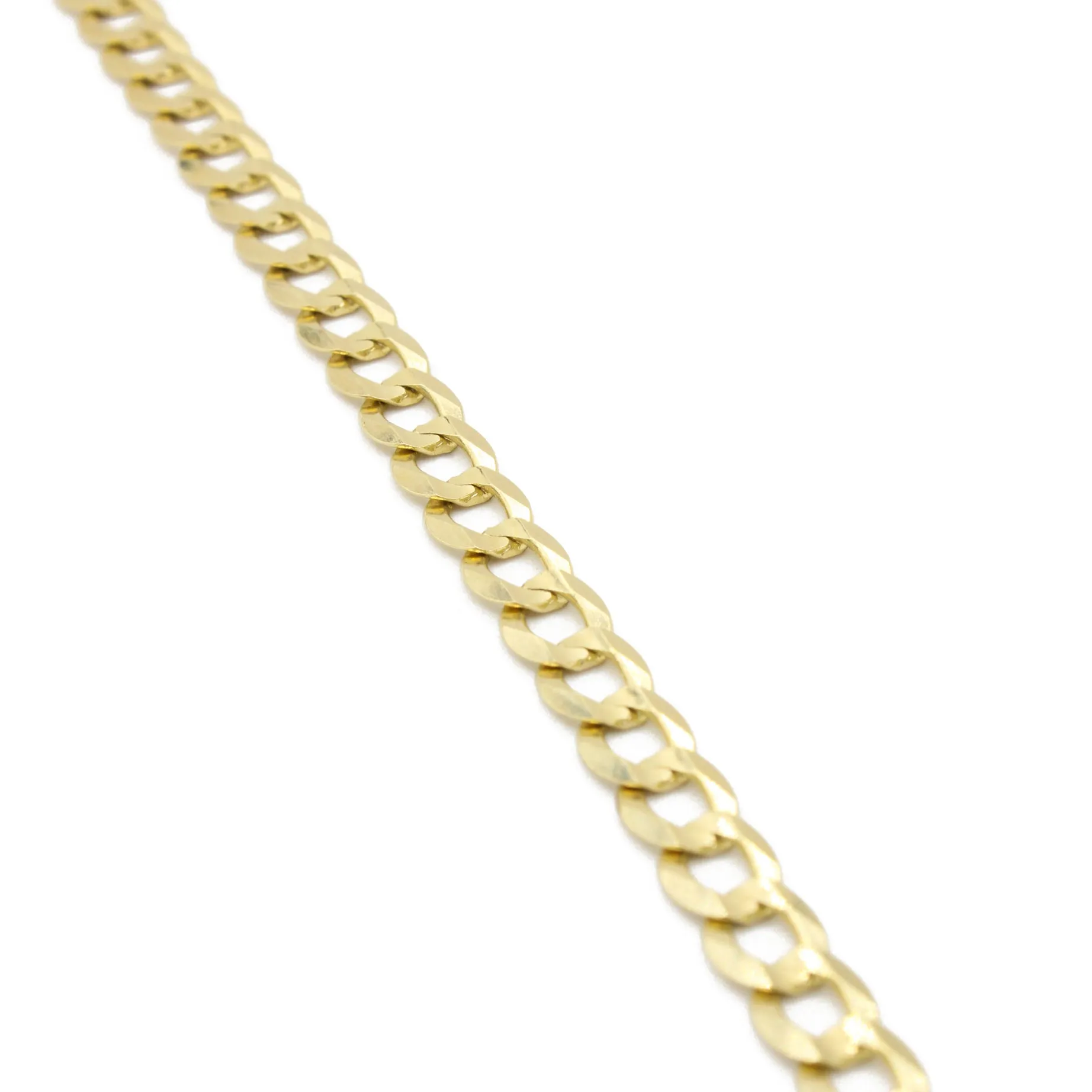 14K Solid Cuban Curb Bracelet (4.5MM) JTJ™