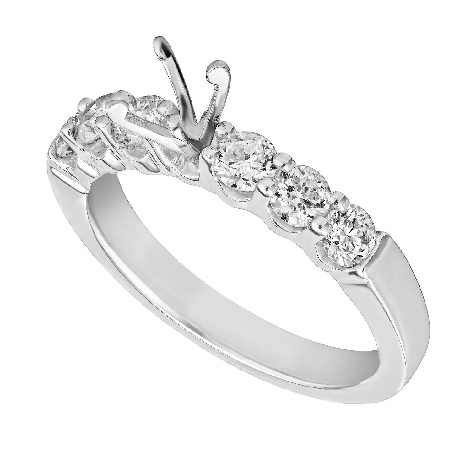 14K White Gold Diamond Rings