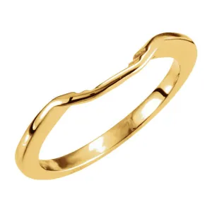14k Yellow Gold Band, Size 6