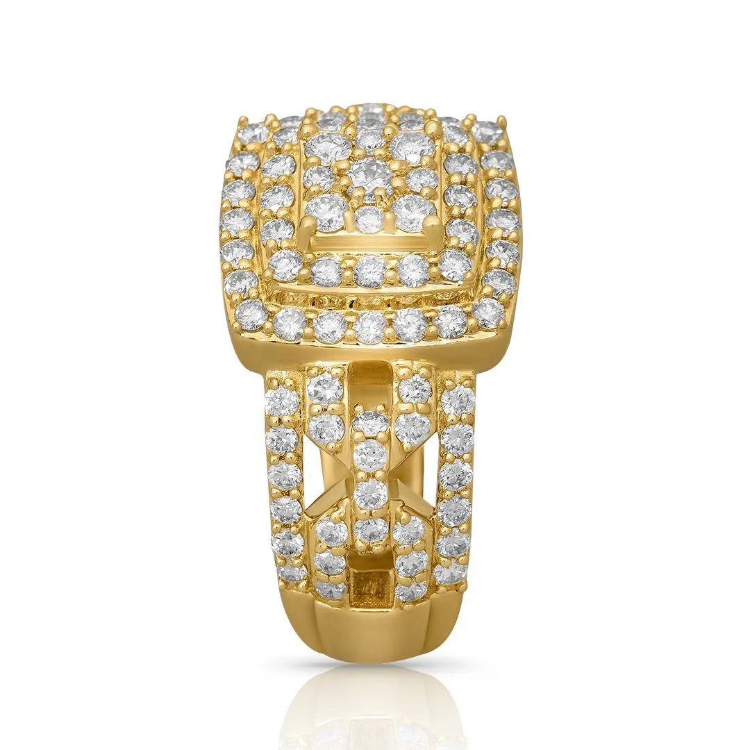 14k Yellow Gold Diamond Ring 1.49 Ctw