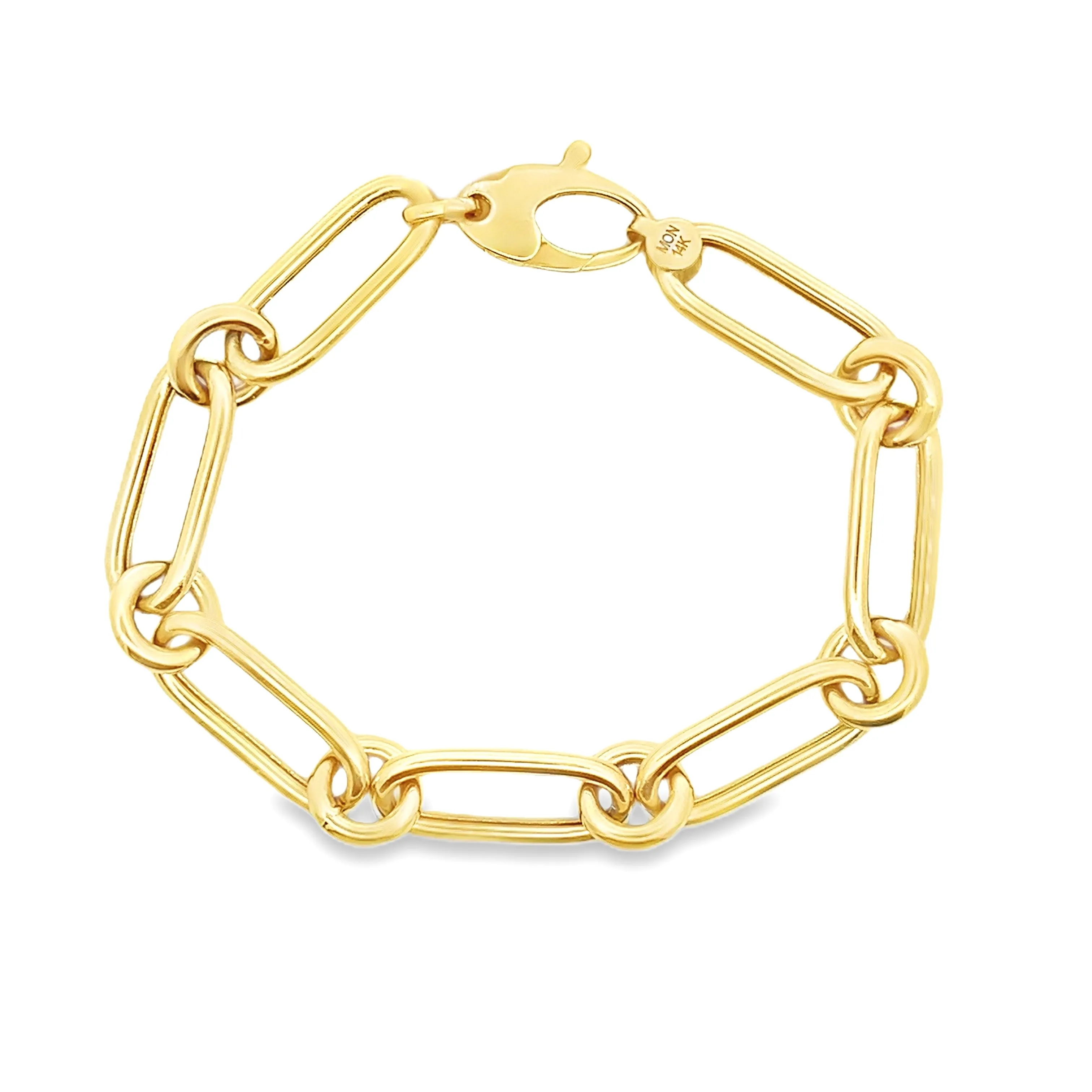 14k Yellow Gold Link Bracelet