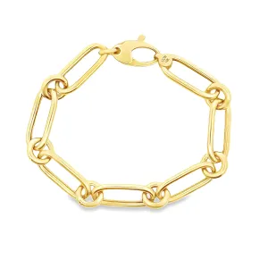 14k Yellow Gold Link Bracelet