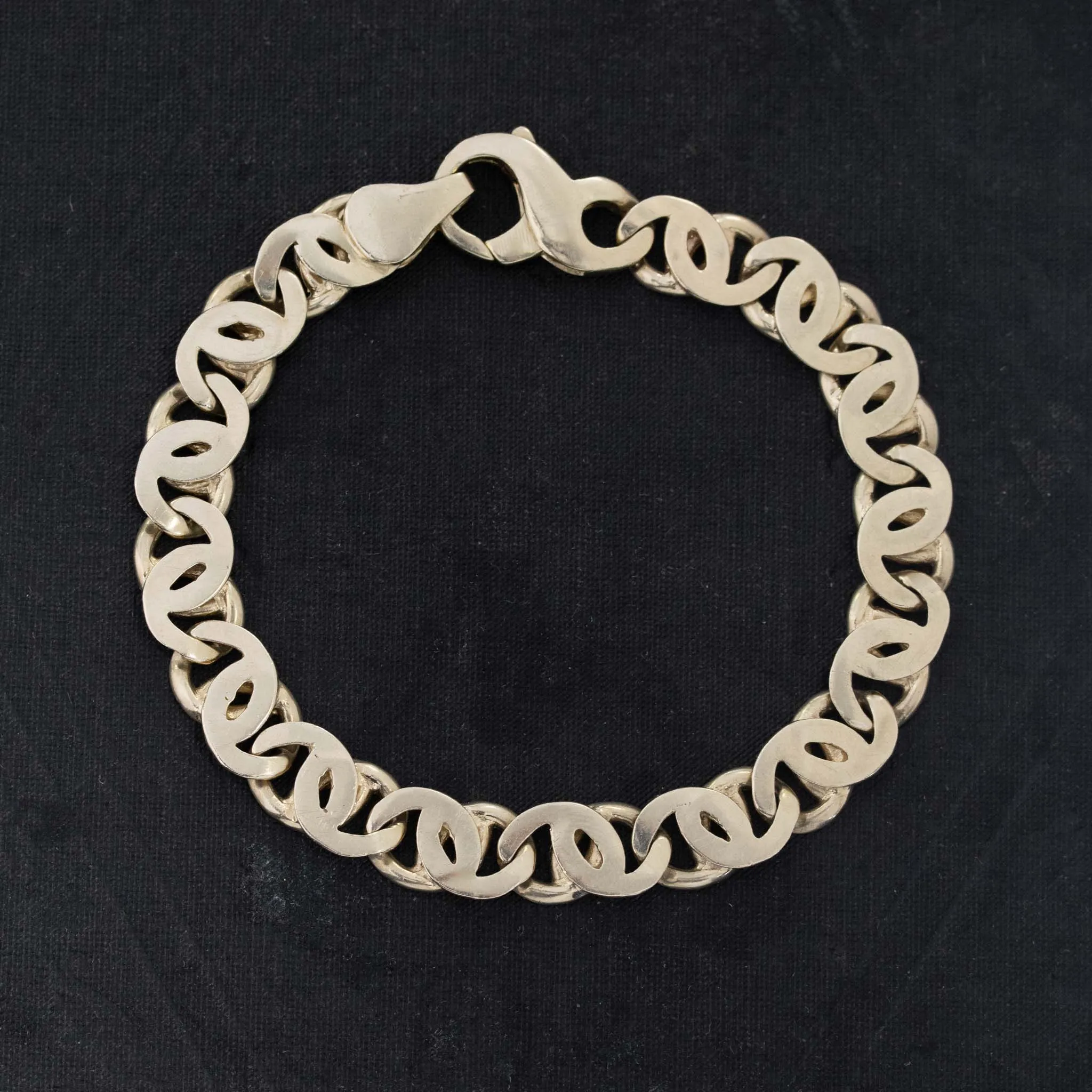 14kt Yellow Gold Chunky Mariner Link Bracelet, 7"