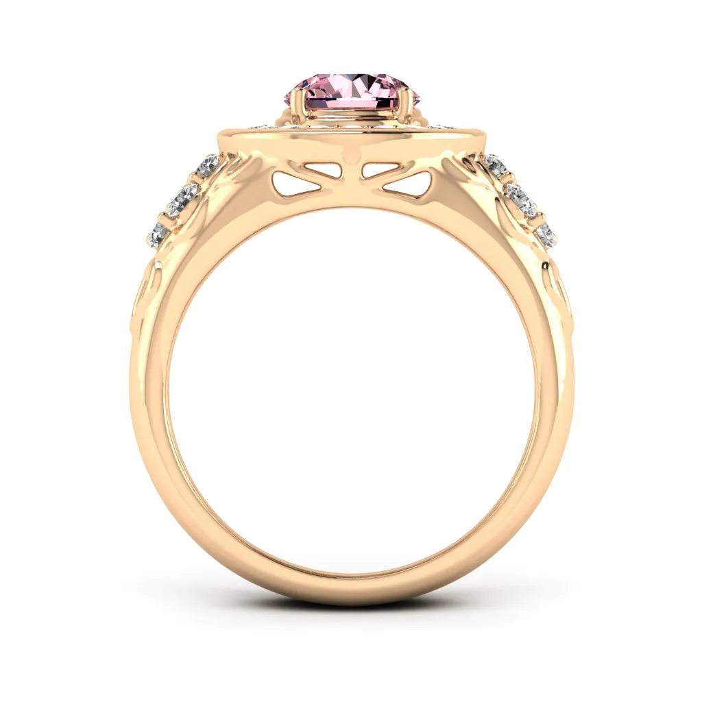 1.55 d.e.w. cts Katie Moissanite Ring