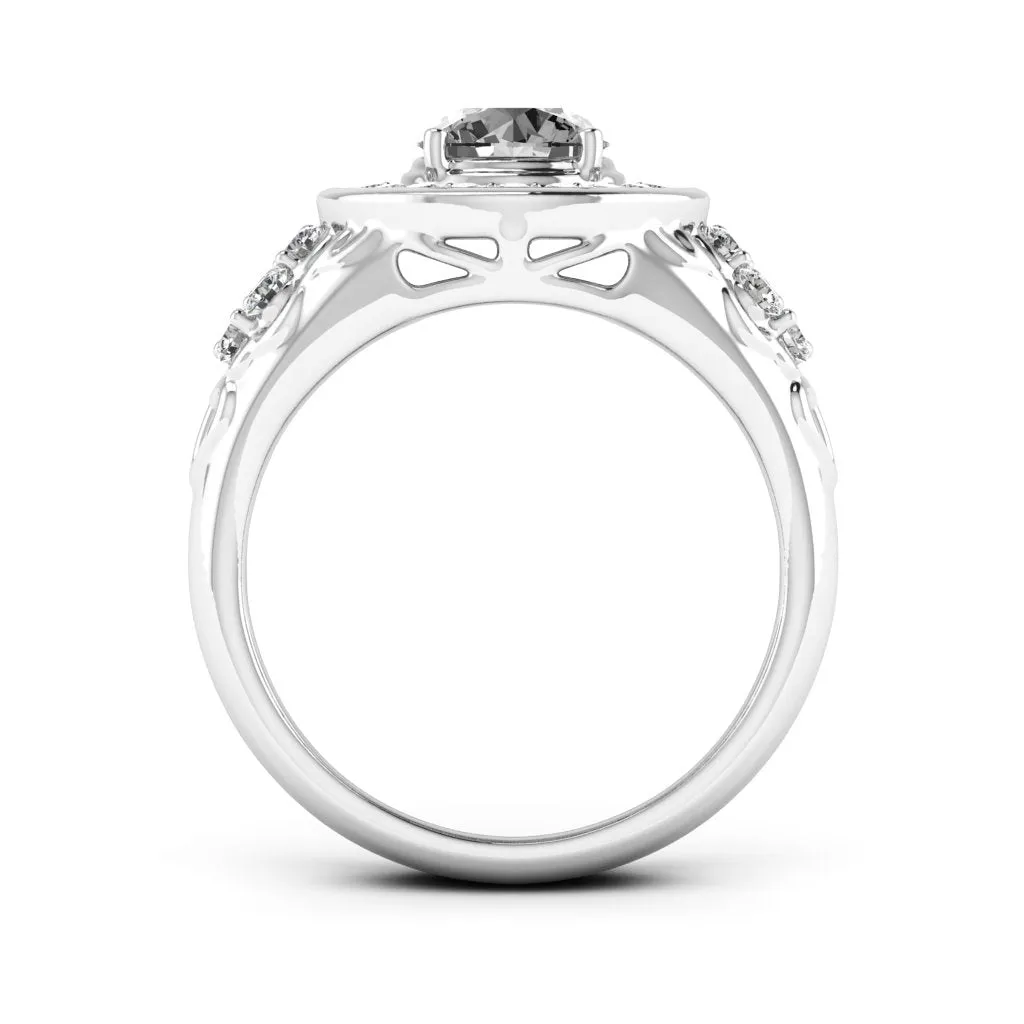 1.55 d.e.w. cts Katie Moissanite Ring
