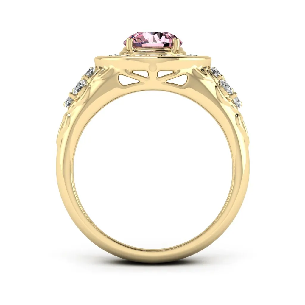 1.55 d.e.w. cts Katie Moissanite Ring