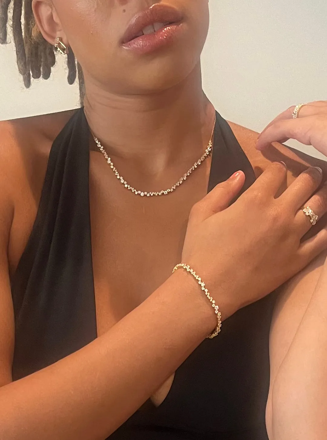 18k DNA Diamond Tennis Bracelet