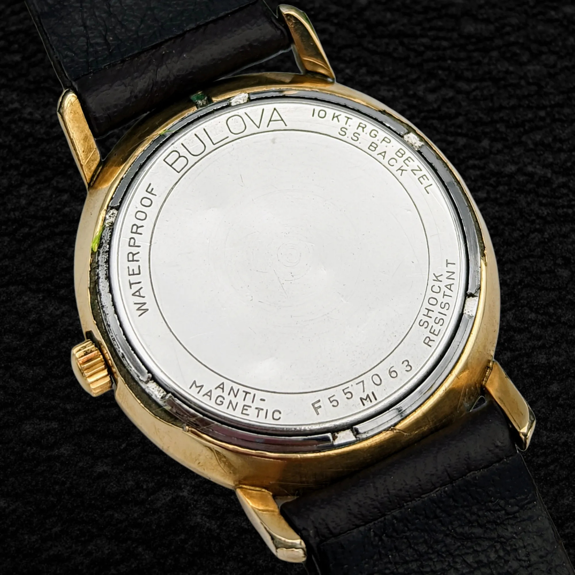 1961 BULOVA Sea King "J" Watch 17 Jewels Cal. 11AFC Swiss Made