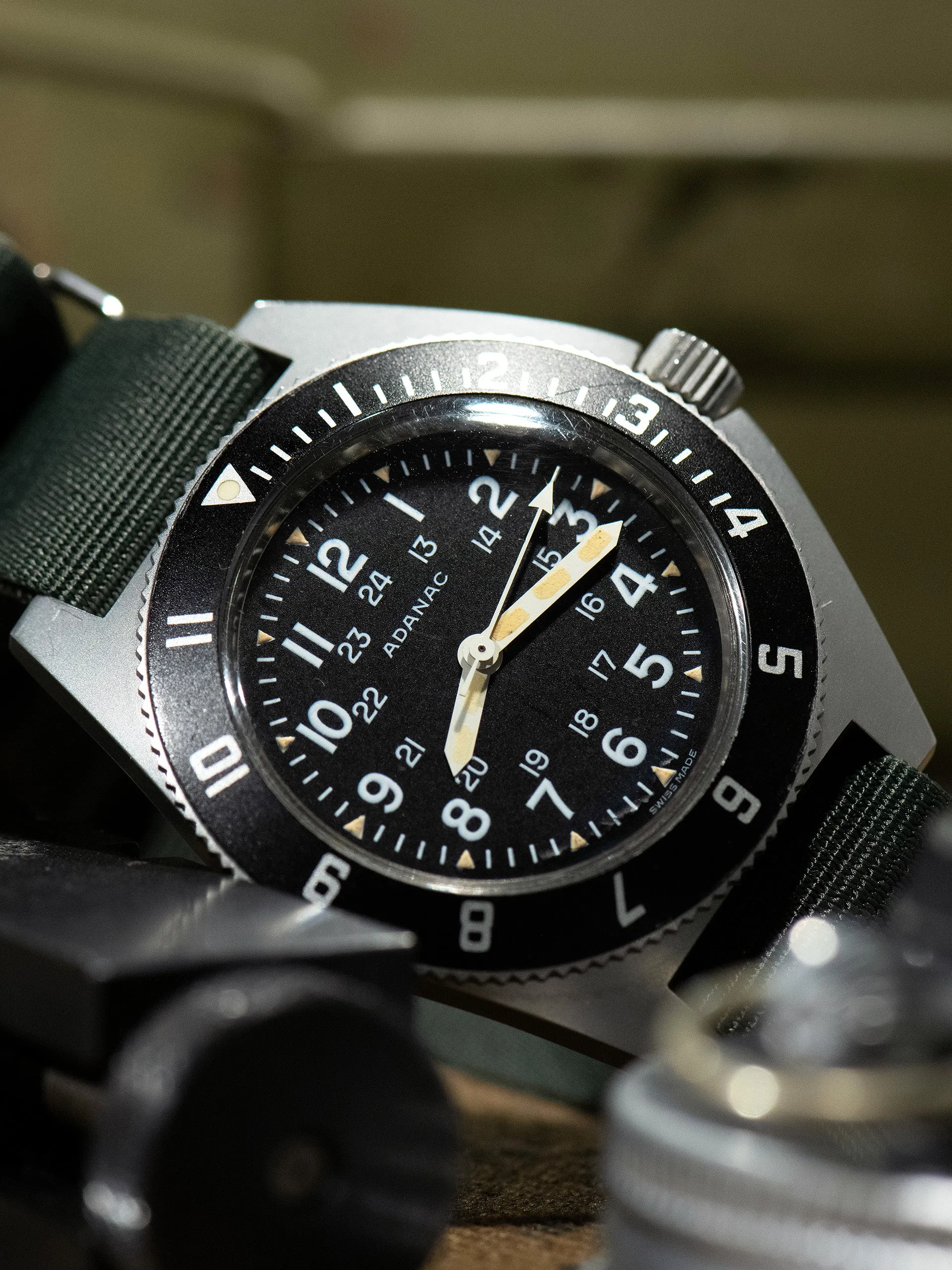 1986 Gallet Adanac Military-Issued Diver/Navigator