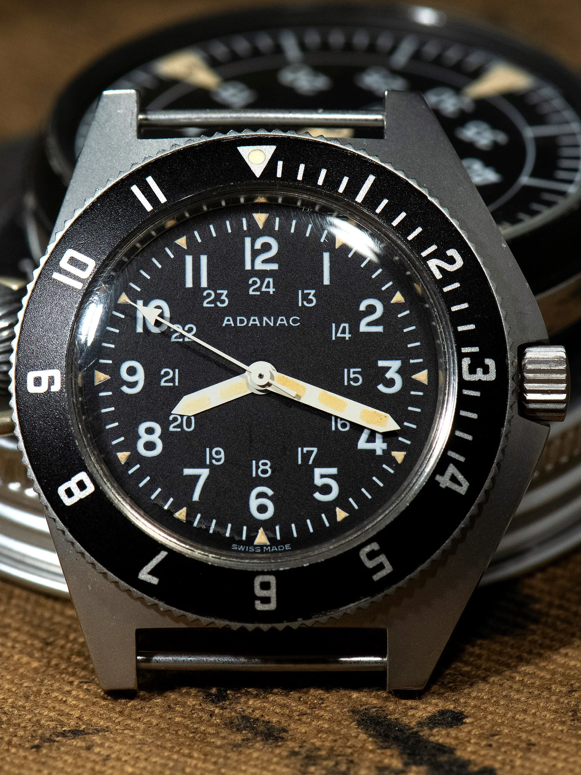1986 Gallet Adanac Military-Issued Diver/Navigator