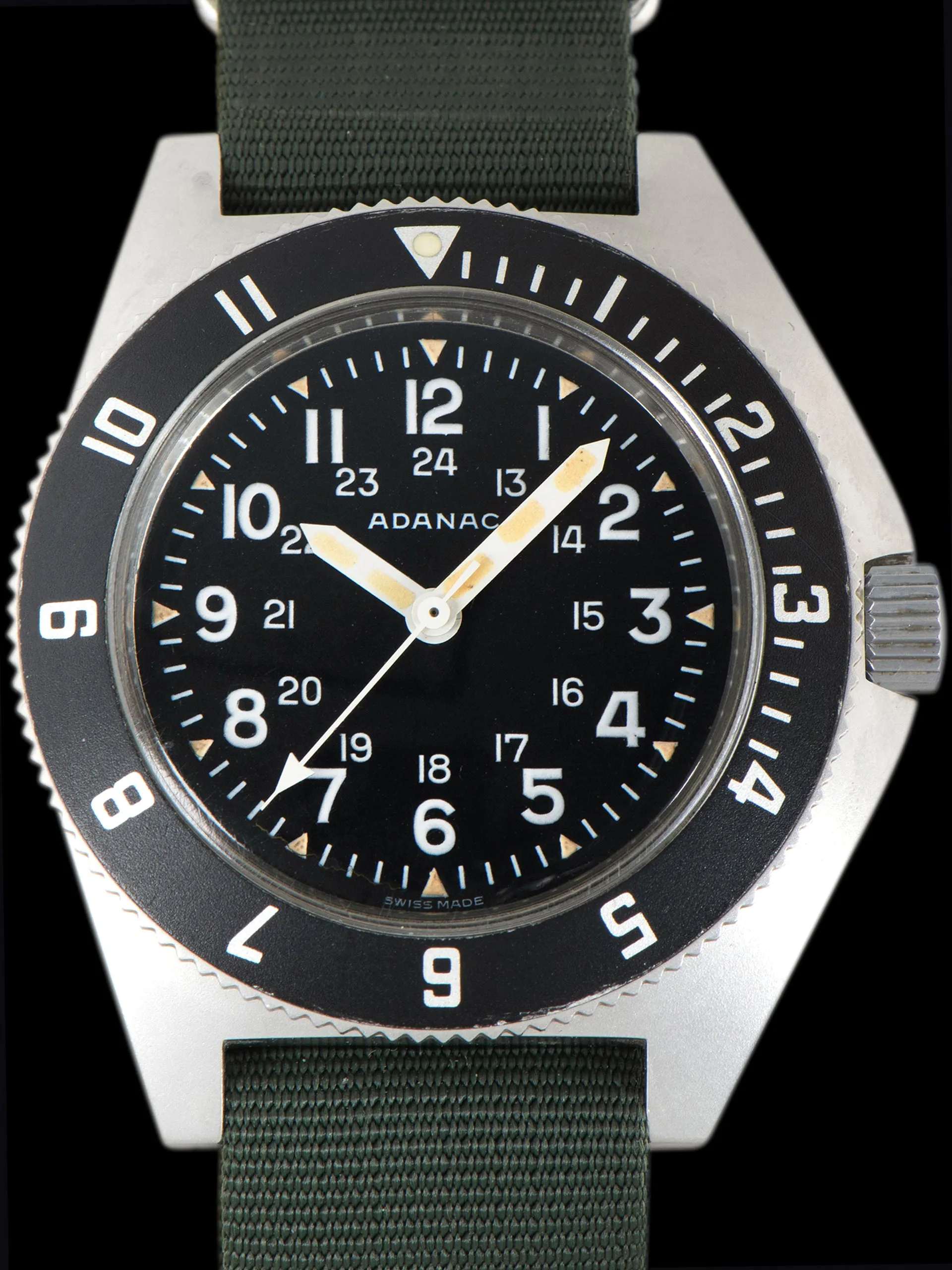 1986 Gallet Adanac Military-Issued Diver/Navigator