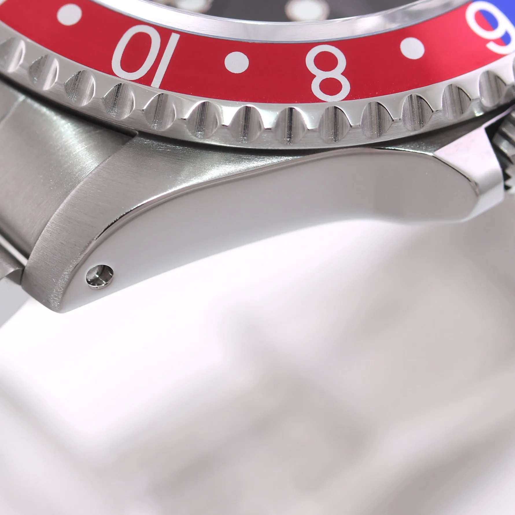 2014 RSC Service Rolex GMT-Master Pepsi Blue Red Steel 16700 Watch Oyster Box