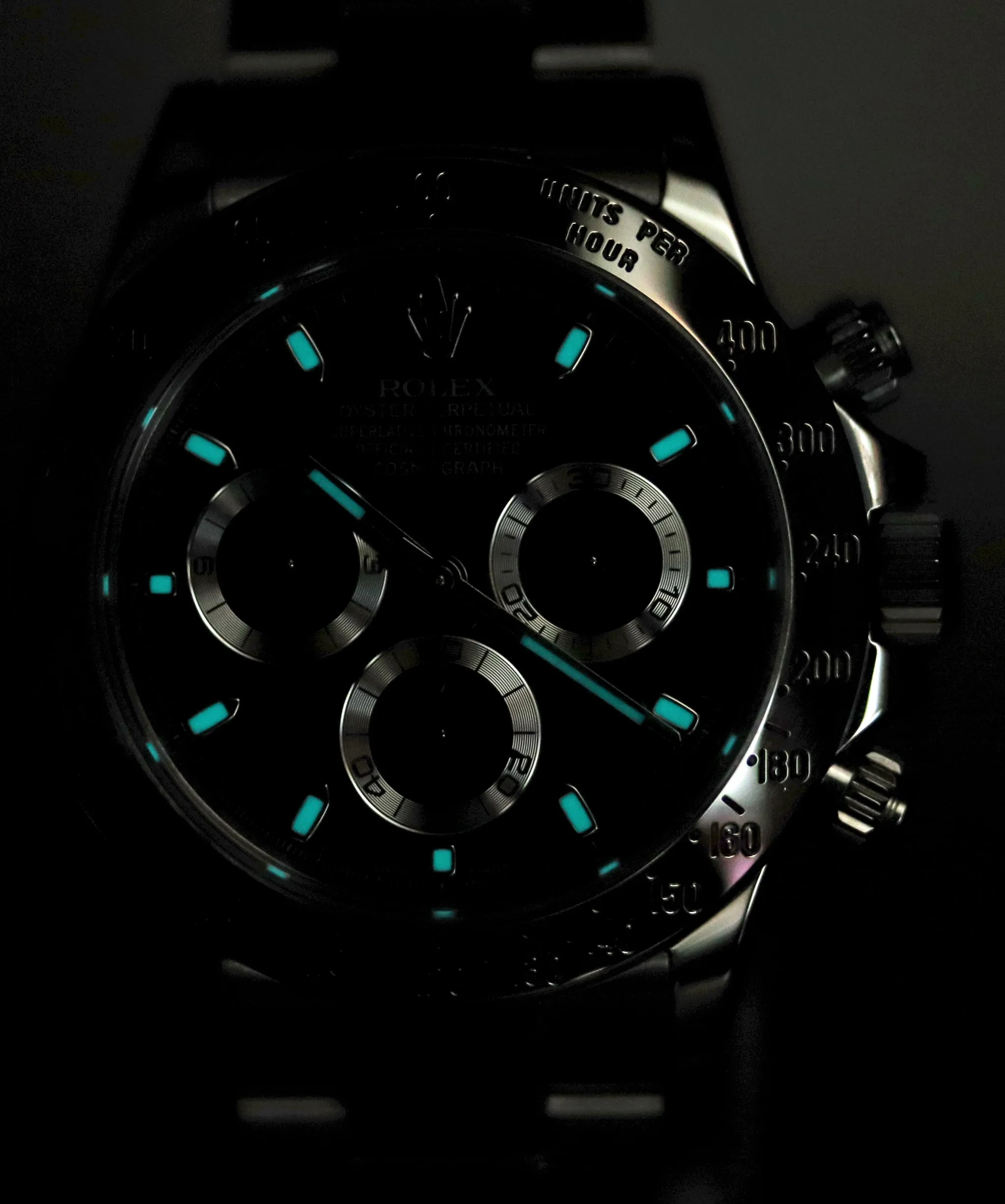 2015 PAPERS CHROMALIGHT Rolex Daytona 116520 Black Steel 40mm Watch Box