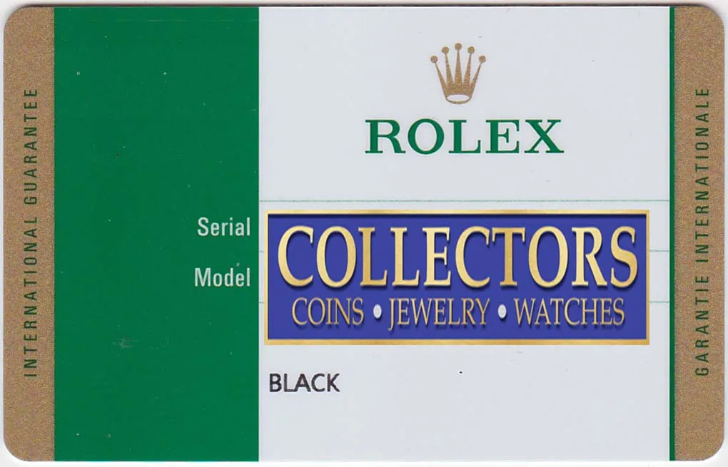 2015 PAPERS Rolex Submariner No-Date 114060 Steel Black Ceramic Watch Box