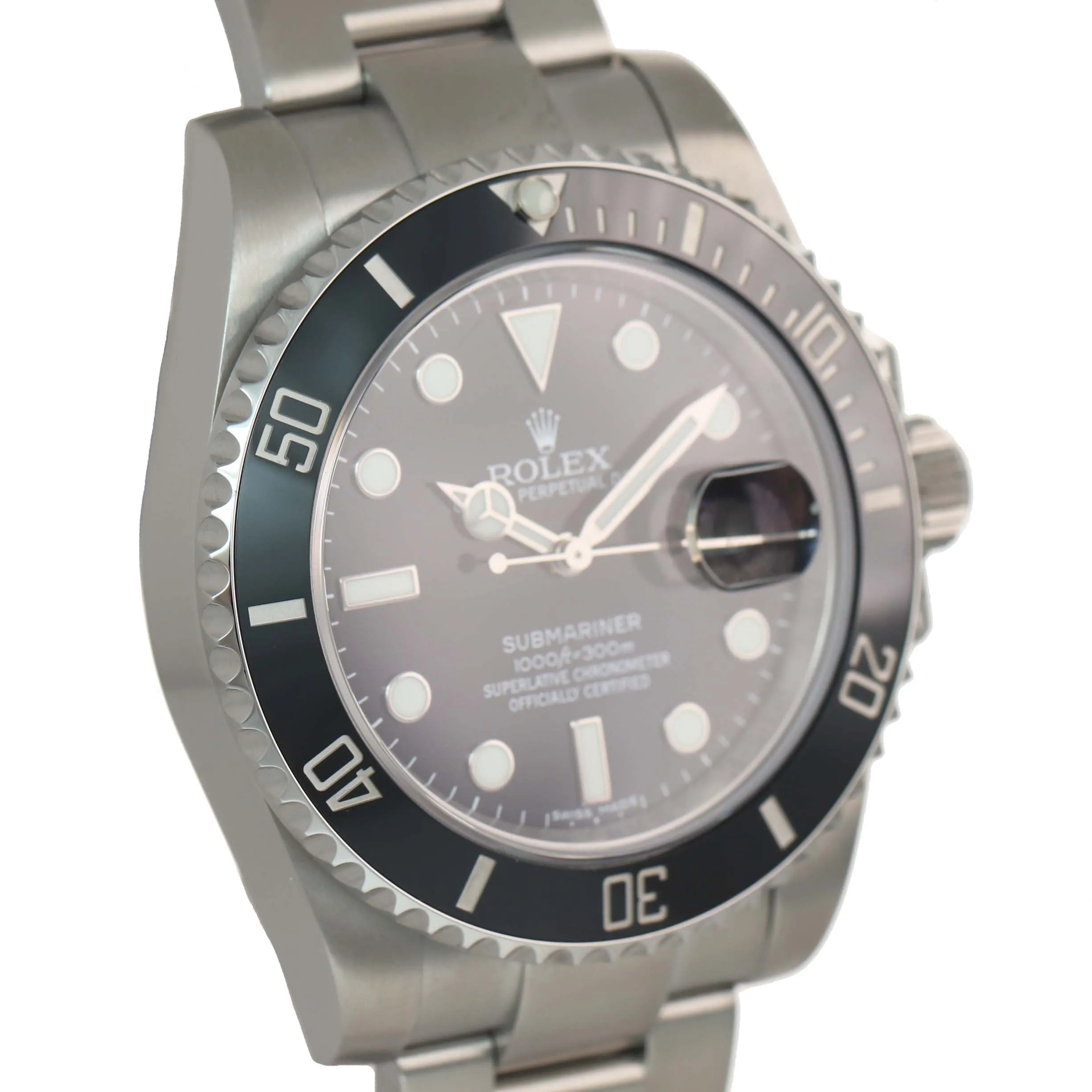 2018-2020 Rolex Submariner Date 116610 Steel Black Dial Ceramic Bezel Watch Box