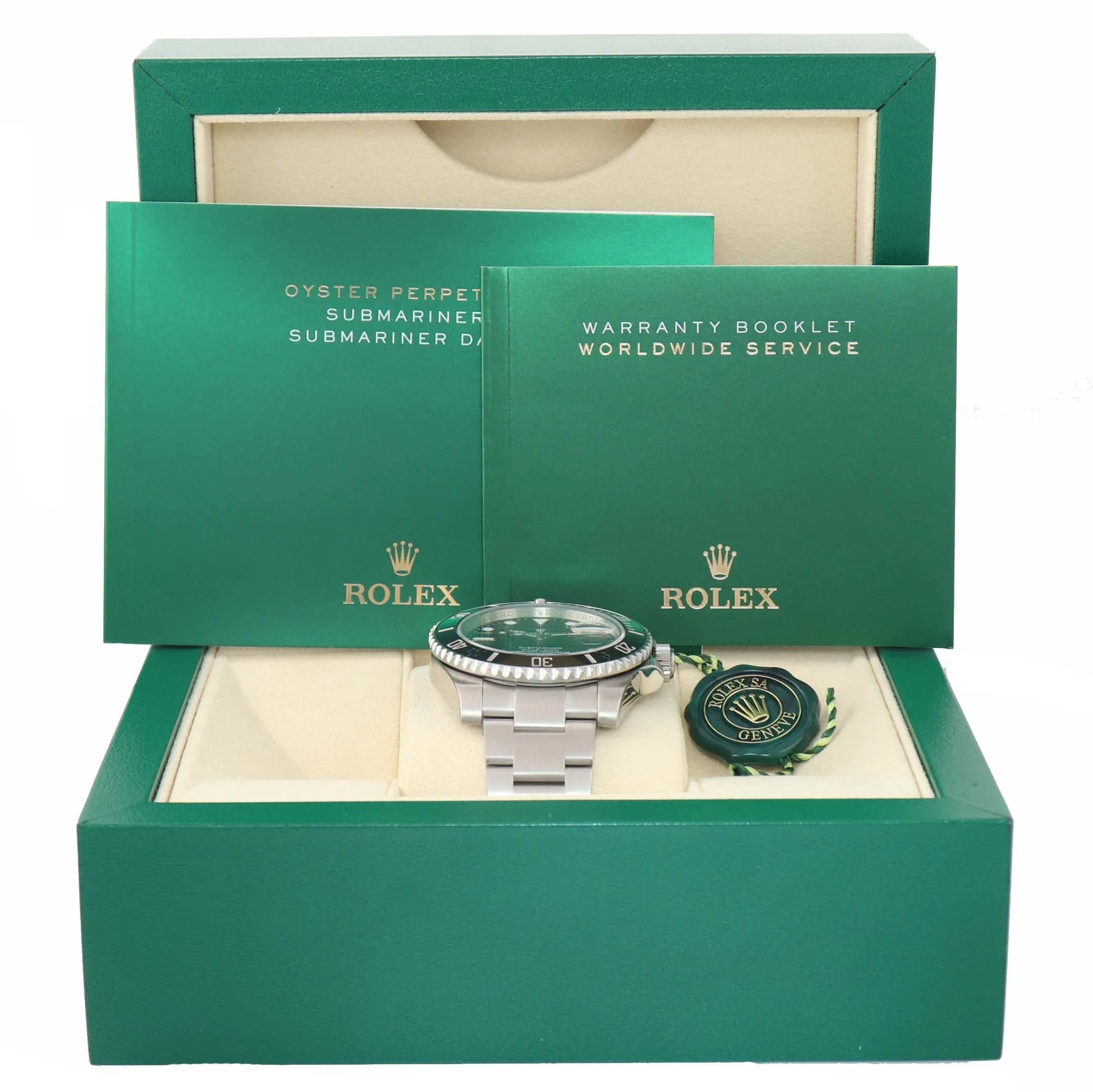 2018-2020 Rolex Submariner Date 116610 Steel Black Dial Ceramic Bezel Watch Box