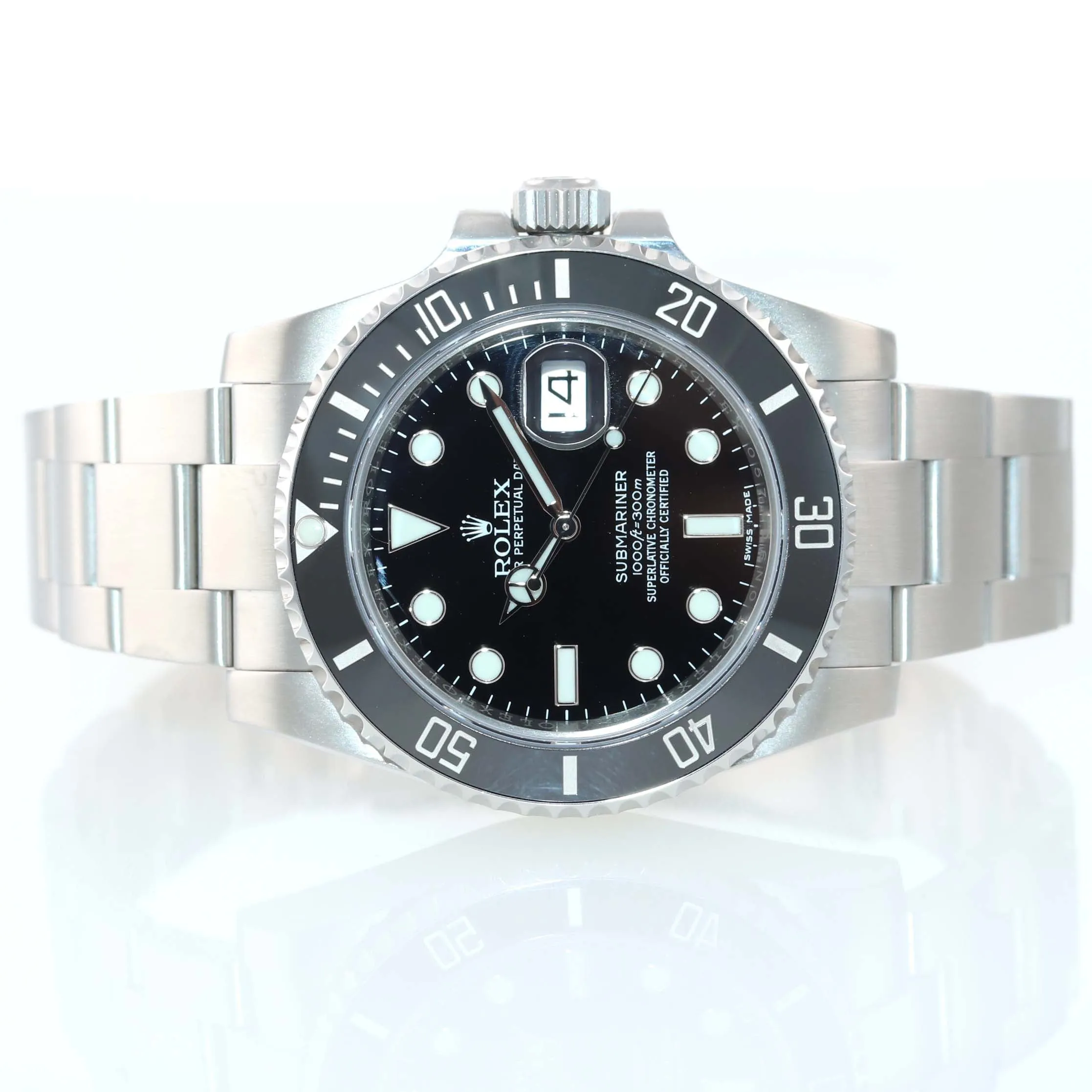 2018-2020 Rolex Submariner Date 116610 Steel Black Dial Ceramic Bezel Watch Box