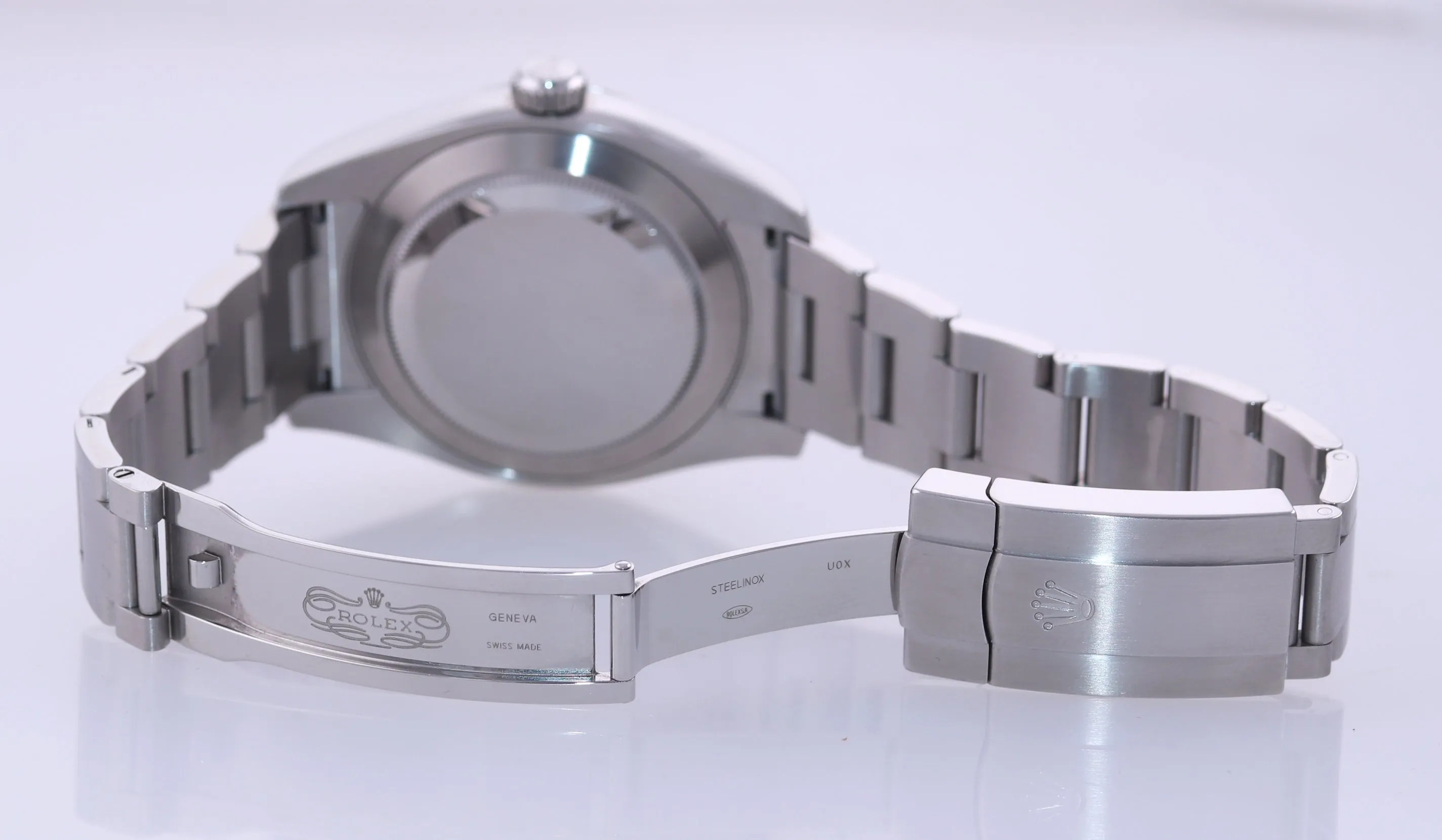 2020 MINT Rolex Air-King 116900 Green Arabic 40mm Steel Watch Box