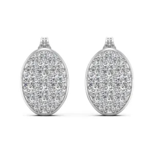 2.08 d.e.w cts Amara Moissanite Stud Earrings