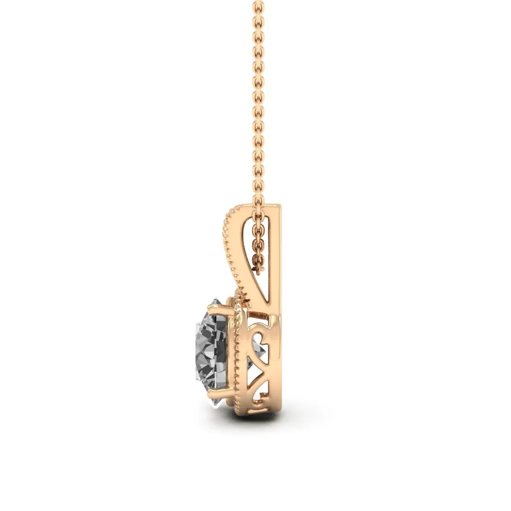 2.81 d.e.w cts Laryssa Moissanite Necklace