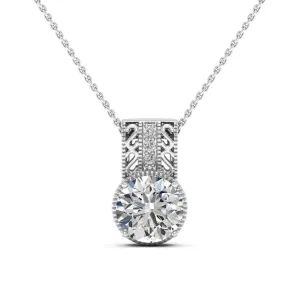 2.81 d.e.w cts Laryssa Moissanite Necklace