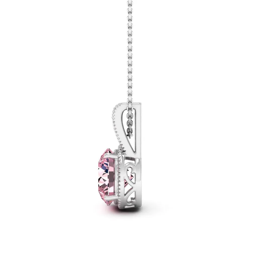 2.81 d.e.w cts Laryssa Moissanite Necklace