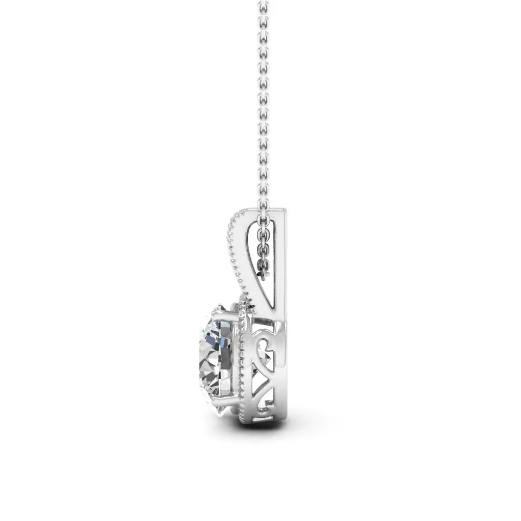 2.81 d.e.w cts Laryssa Moissanite Necklace